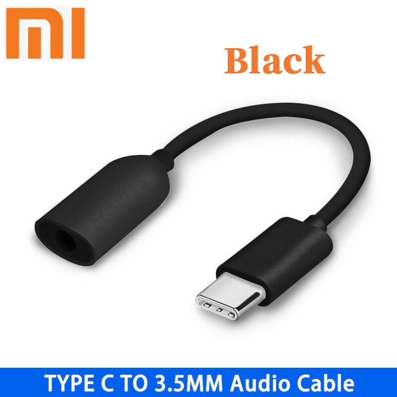 Original Xiaomi TypeC To 3.5mm Headphone Aux Adapter Converter Jack