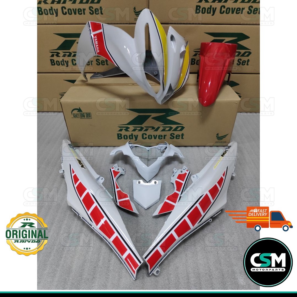 [READY STOCK] Coverset Bodyset YAMAHA LAGENDA 115Z Fi JUPITER 60TH