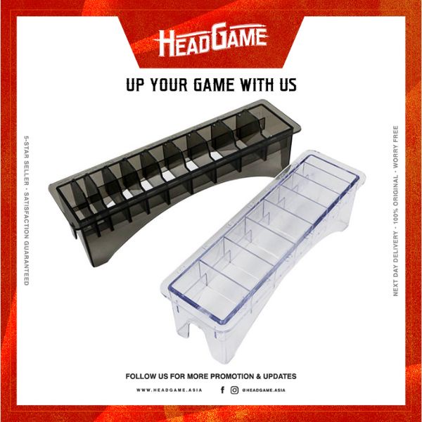 Clipper Attachment Guards Tray 10-Grid Box Clipper Limit Comb Storage ...