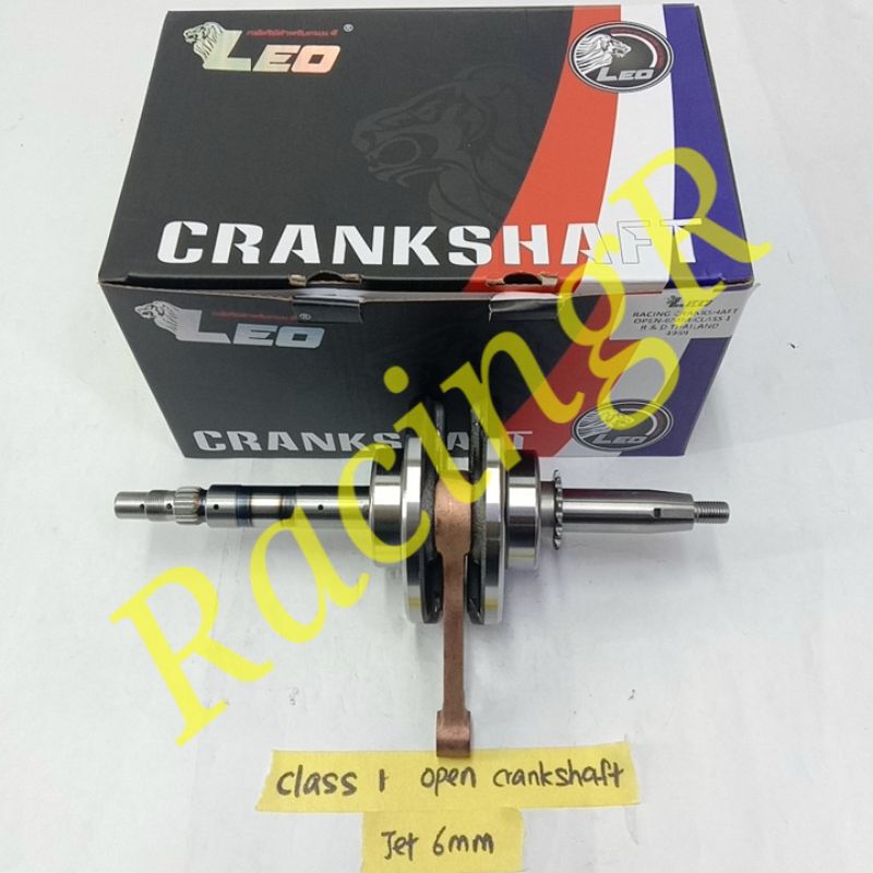 HONDA EX5 DREAM CLASS 1 RACING CRANK SHAFT LEO OPEN JET 6MM | Shopee ...