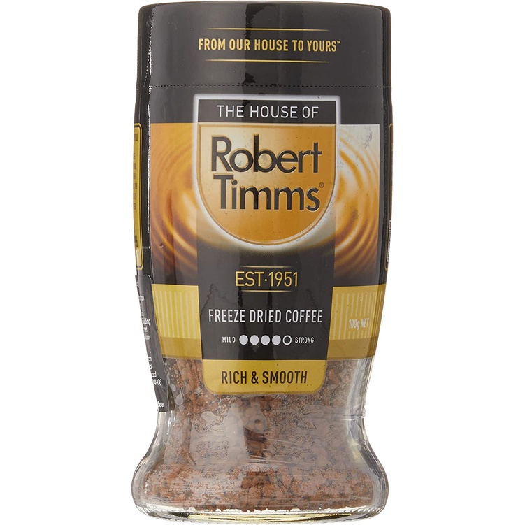 Robert Timms Freeze Dried Instant Coffee, 200g Shopee Malaysia