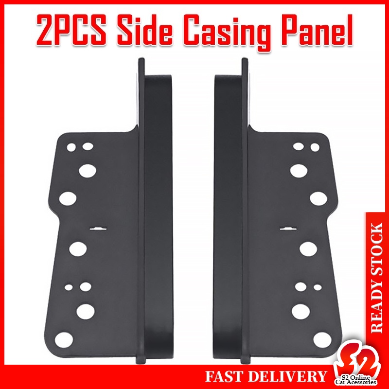 2pcs/Pack Double Din Player Side Casing Panel Ear Side Casing Panel ...
