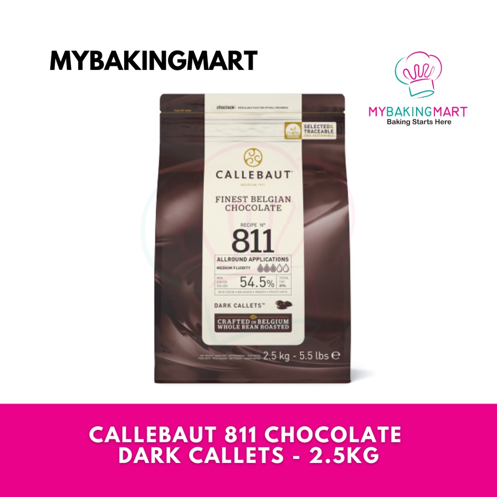 Callebaut 811 Dark Callets