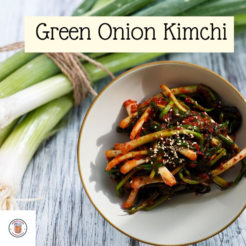 Green Onion Kimchi (Pa Kimchi) daun bawang kimchiclan Shopee Malaysia