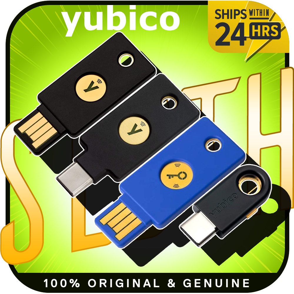Yubico YubiKey 5 NFC, YubiKey NFC, YubiKey 5C, YubiKey 5C NFC