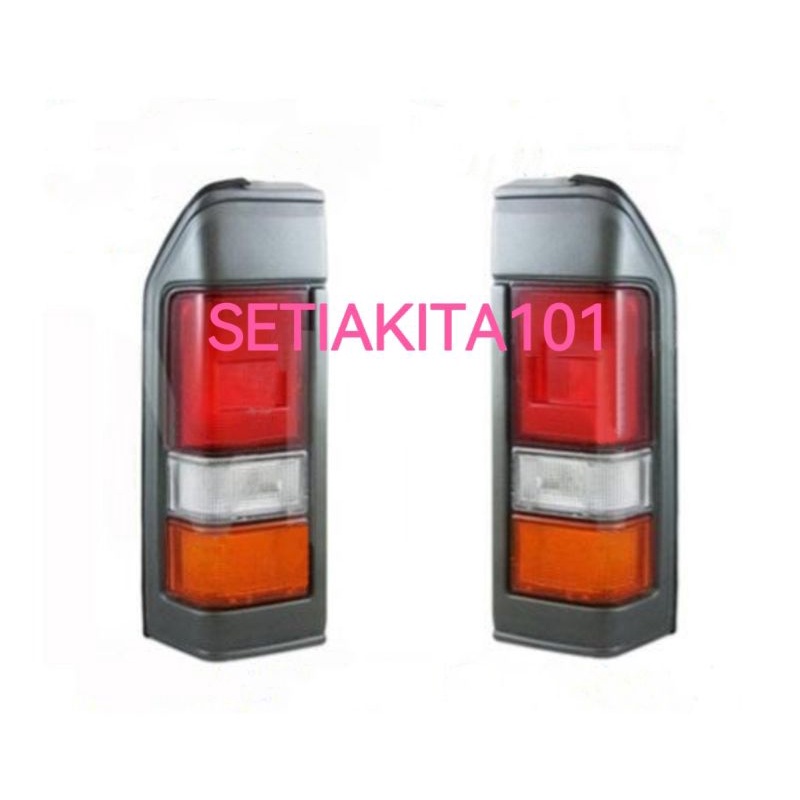 thumbnail image 2 of Pair Tail Light Assemblies For Mitsubishi Outlander EX ES 2007-2013 – Black Housing, Clear Lens, LED/Halogen 2 of 5