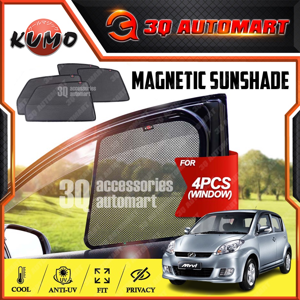 KUMO Sunshades For Perodua Myvi 2005 SunShade Sun