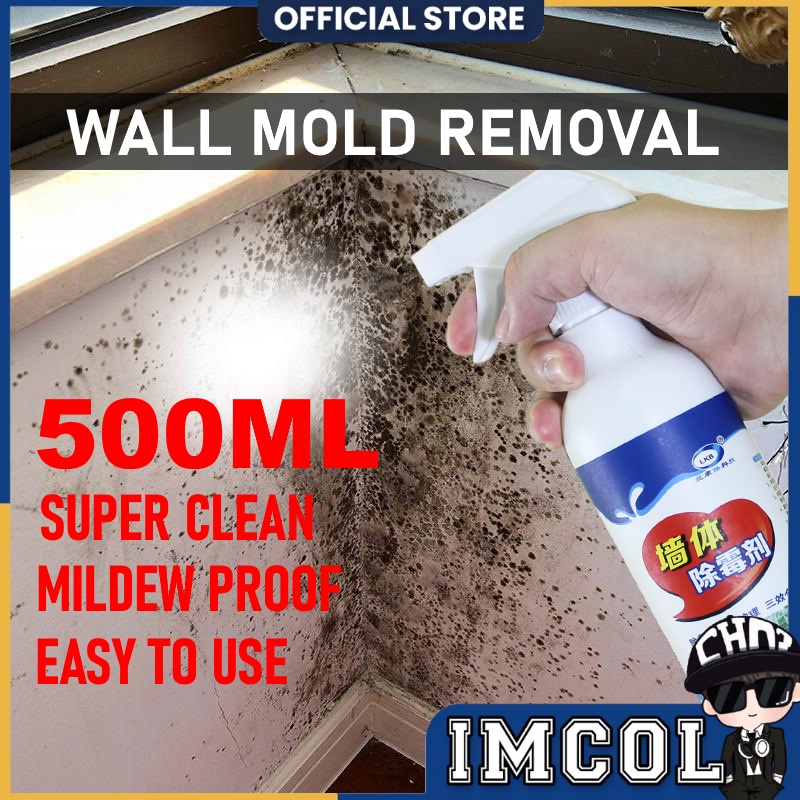 LKB Wall Mold Remover (500ml)Spray Mildew Spot Removal Cleaner ...