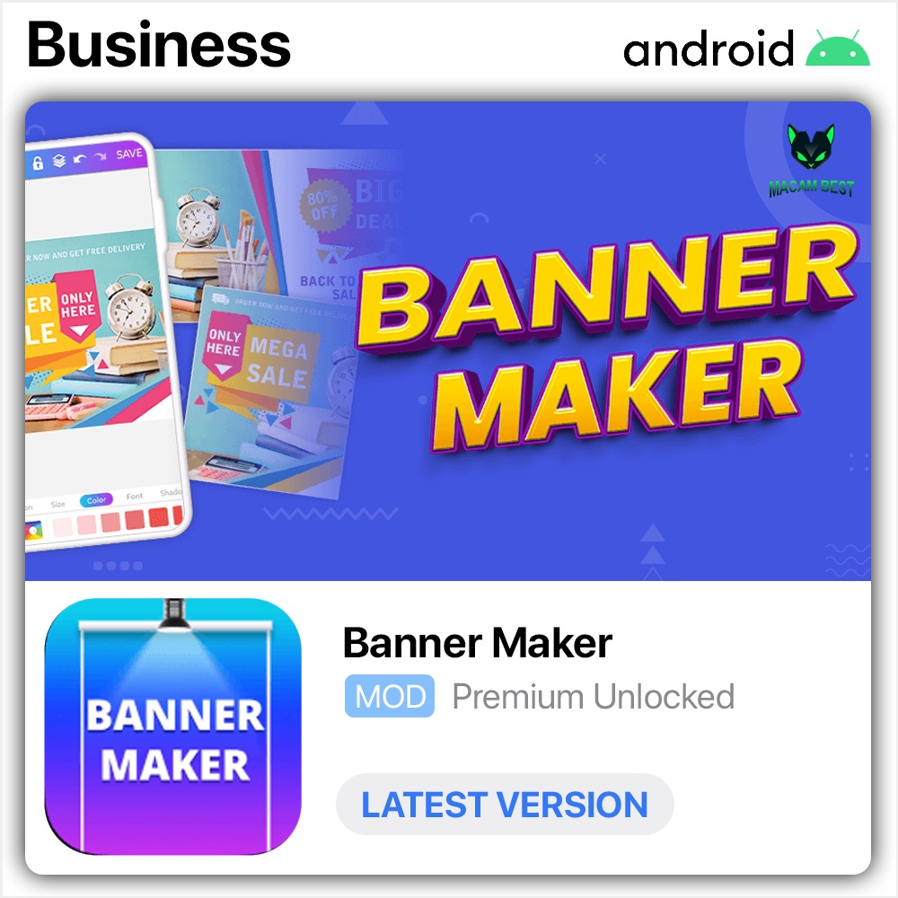 Banner Maker Latest 2024 Lifetime Premium Android APP Art   Sg 11134201 22110 Pj2qqkwn60jv4d