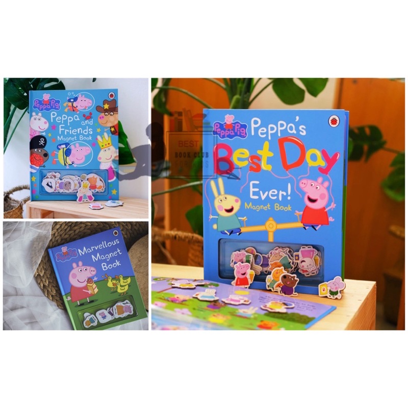 Peppa Pig: Peppa's best day ever: Magnet book – LittleAlyReads