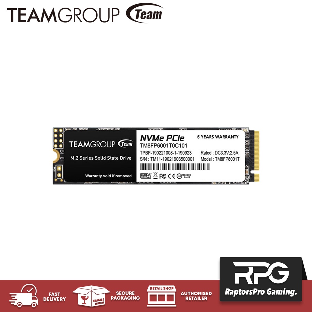 Team MP33 PRO 512GB M.2 PCIe Gen3 NVMe SSD Price in BD