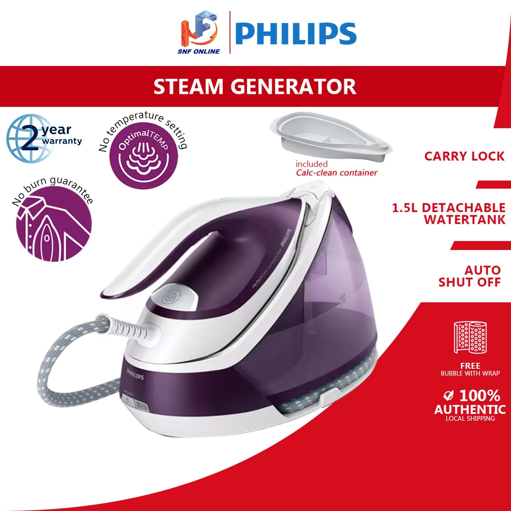 Philips PerfectCare Compact Plus Steam Generator Iron GC7933/36 GC7933