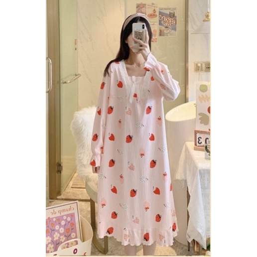 Long dress sleepwear best sale