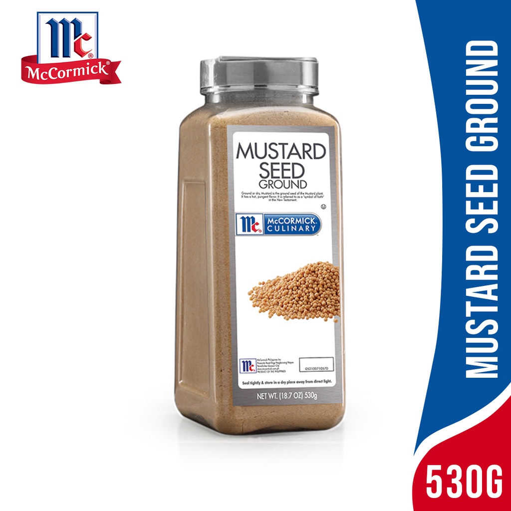 McCormick Mustard Seed Ground 530g Shopee Malaysia