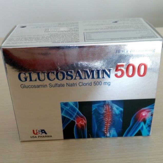 (Genuine) Glucosamin 500 Helps Strengthen Bones And Joints, Prevents