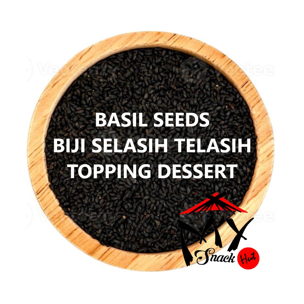 Basil SEEDS 50GR BASIL SEEDS SELASIH Kasih ORGANIC ORGANIC