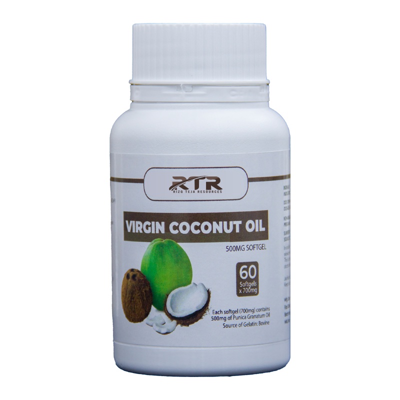 RTR VIRGIN COCONUT OIL SOFTGEL (60 capsules) Shopee Malaysia