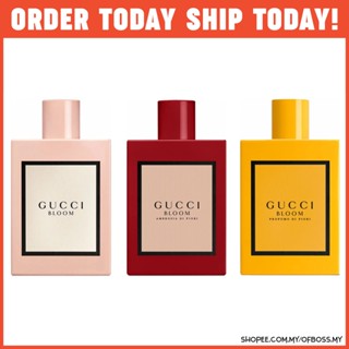 Gucci Bloom Collection for Women Acqua Di Fiori Ambrosia Di Fiori Profumo Di Fiori Gocce Di Fiori Shopee Malaysia