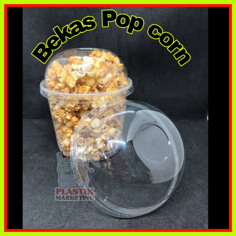 Popcorn Cup 24oz/ Bekas Goodies/Cawan Plastik Pop Corn 24oz/ 爆米花塑料杯 ...