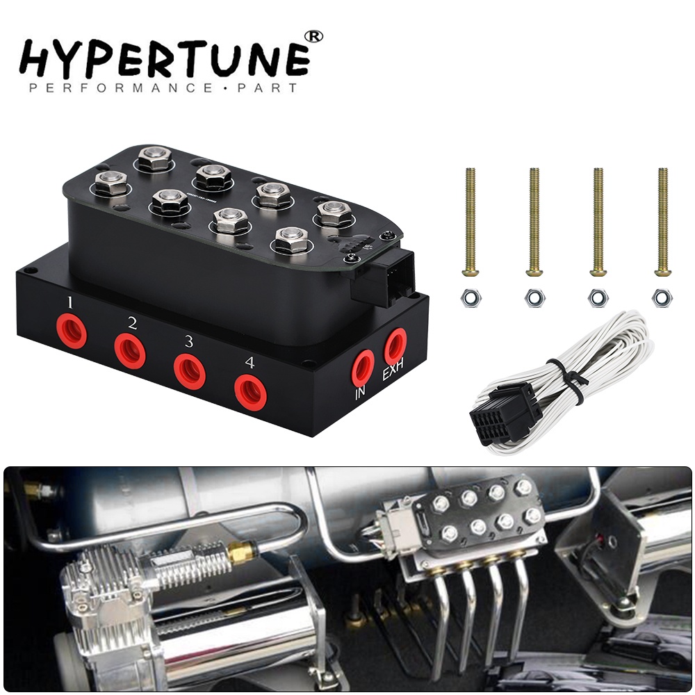 Hypertune Universal Air Ride Suspension Manifold Valve 1/4 1/8"npt