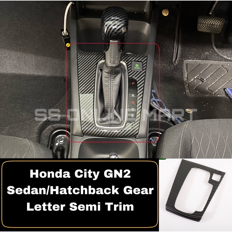 Honda City 20202023 GN2 Sedan / GN5 HatchBack Gear Trim Carbon Fibre