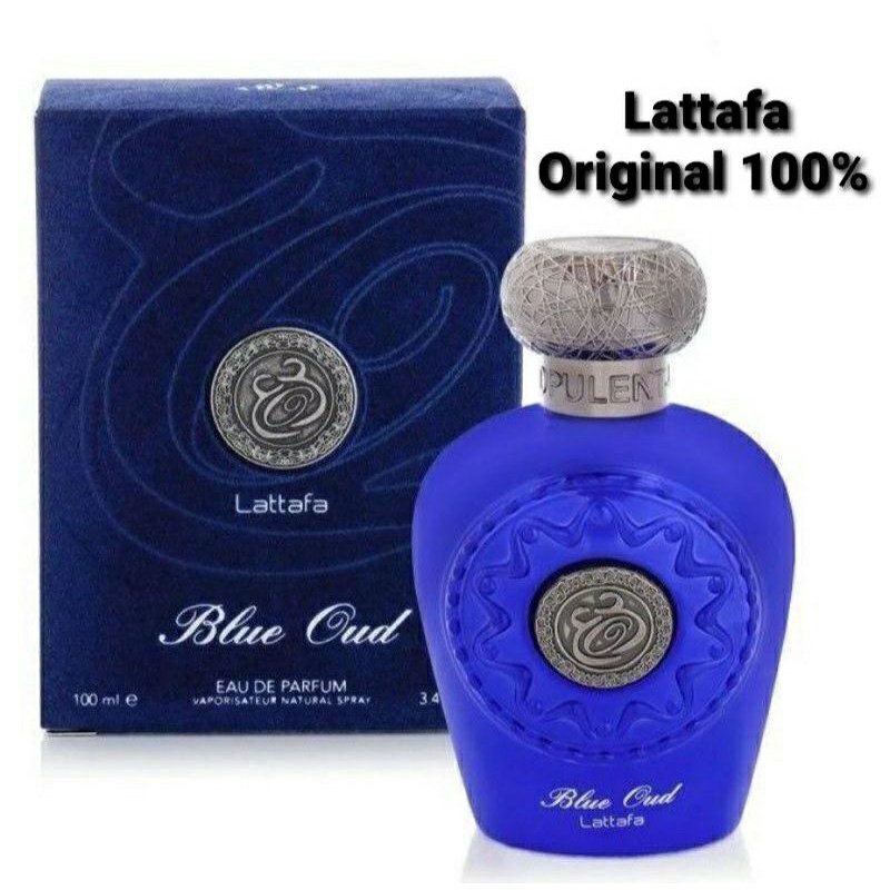 Opulent Oud blue 🌟 by Lattafa🌟ORIGINAL 100% unisex perfume 100 ml EDP ...