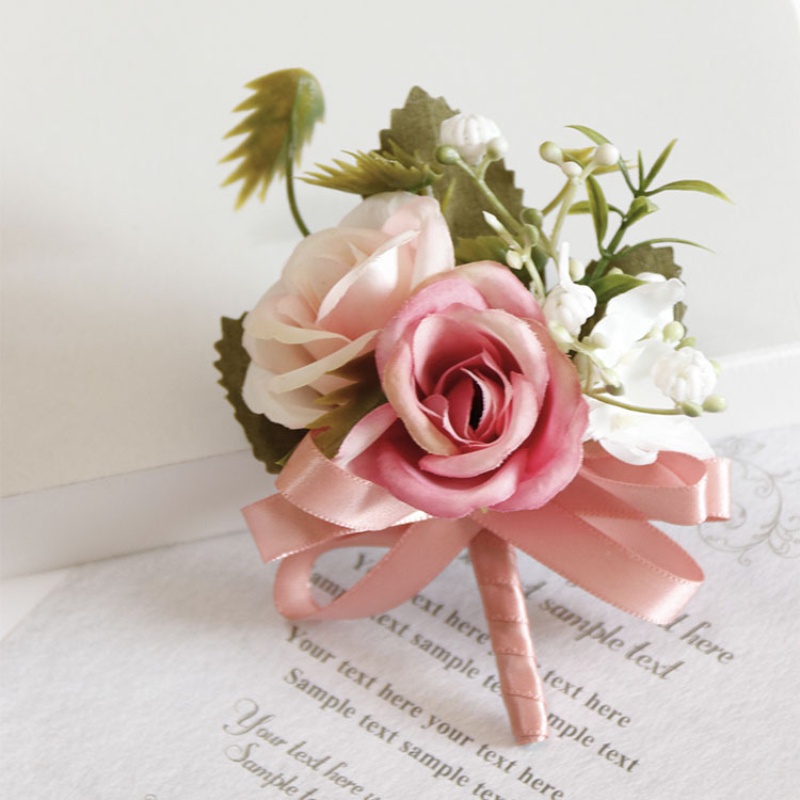 Wedding Corsage Boutonniere Rose Flower Celebration Ceremony ...