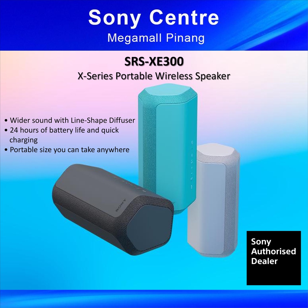 Srs Xe300 X Series Portable Wireless Speaker Srsxe300 Xe300