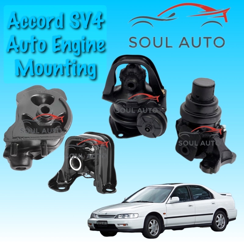 Honda Accord SV4 (1994-1997 year) 2.2cc AUTO Engine Mounting Set 4pcs ...