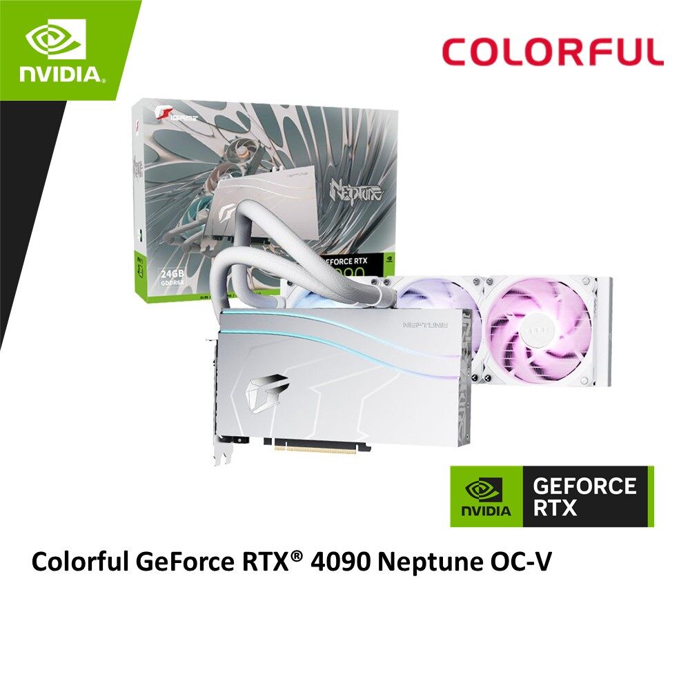 COLORFUL IGAME GEFORCE RTX 4090 NEPTUNE OCV GRAPHIC CARD LIQUID