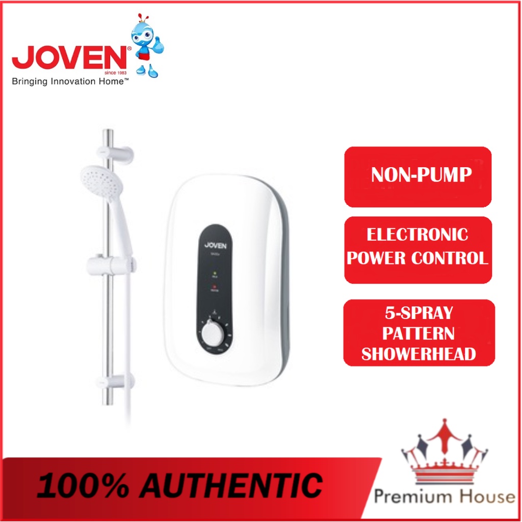 [NEW]Joven Instant Water Heater With BuiltIn EELS System SA20e [NONPUMP] White *Newly Than