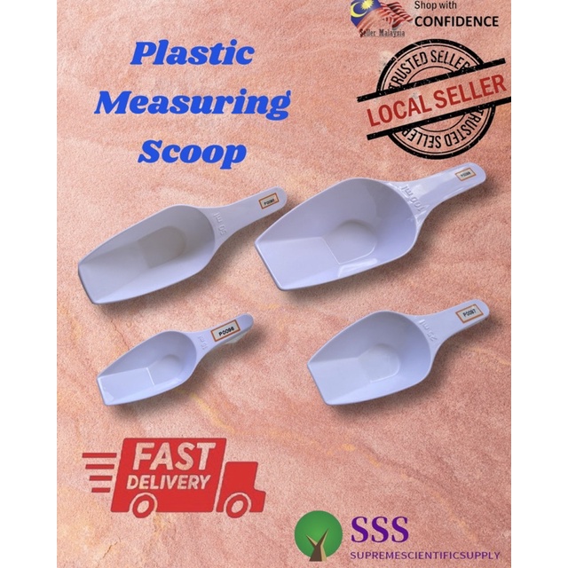 🔥[Ready stock]🔥Measuring Scoop (Plastic) 10ml,25ml,50ml,100ml | Shopee ...