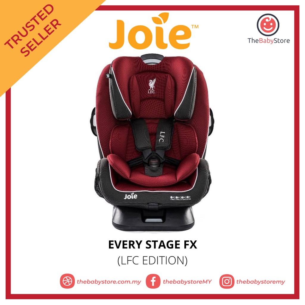 Joie Every Stage FX LIVERPOOL EDITION ISOOFIX Convertible Carseat From Birth Up to 36kg LIVERPOOL EDIITON Shopee Malaysia