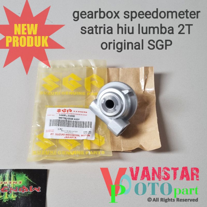 Gearbox speedometer satria 2 Stroke Original Dolphin Shark | Shopee ...