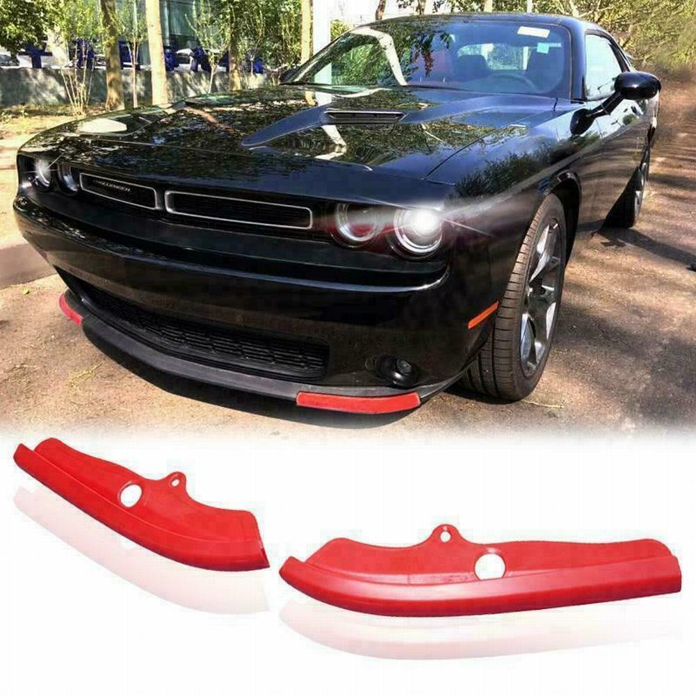 Front Bumper Lip Splitter Protector For Dodge Challenger R/T Scat Pack