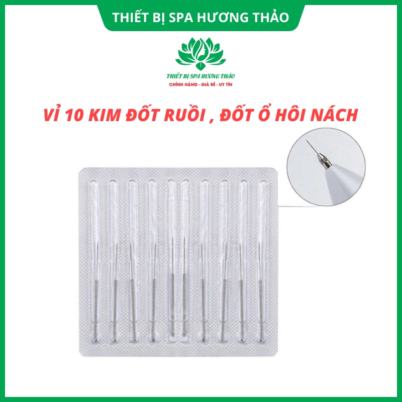 Needle Burning Moles, Burning Armpit Sweat, Milia 1 Blister Of 10