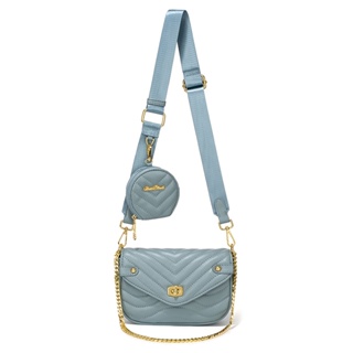 LV Pu Leather Casual Sling bag Louii Vuittto Multi Pochette Sling Bag, 1 kg