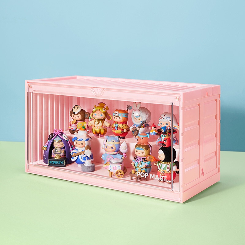 【Genuine】POPMART Luminous Container Figure Display Box Figure Storage ...