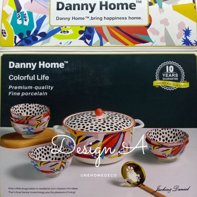 Danny Home 7 pcs FINE PORCELAIN BOWL | Shopee Malaysia