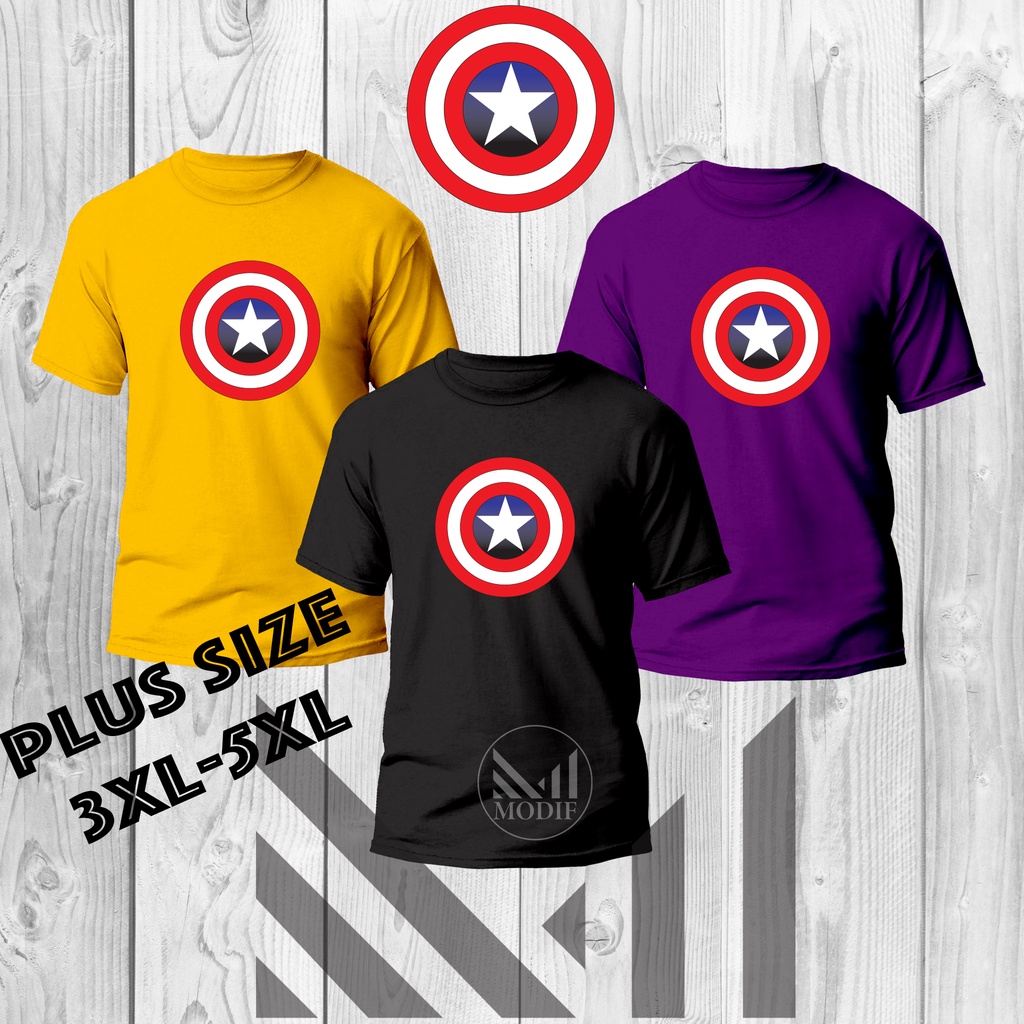 plus size captain america shirt