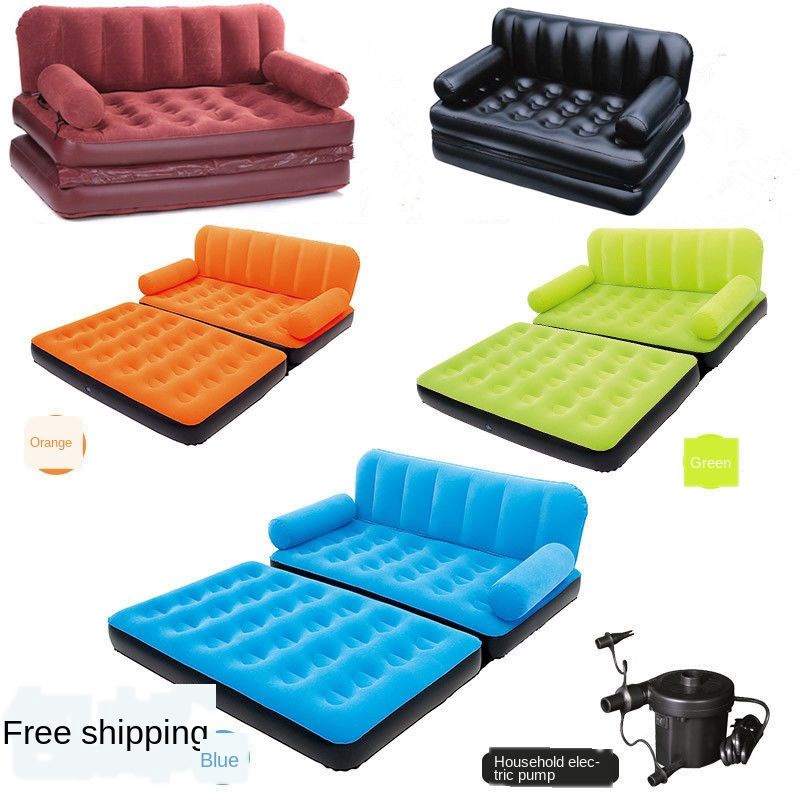 Lazy sofa single rental small apartment Air double sofa bed portable