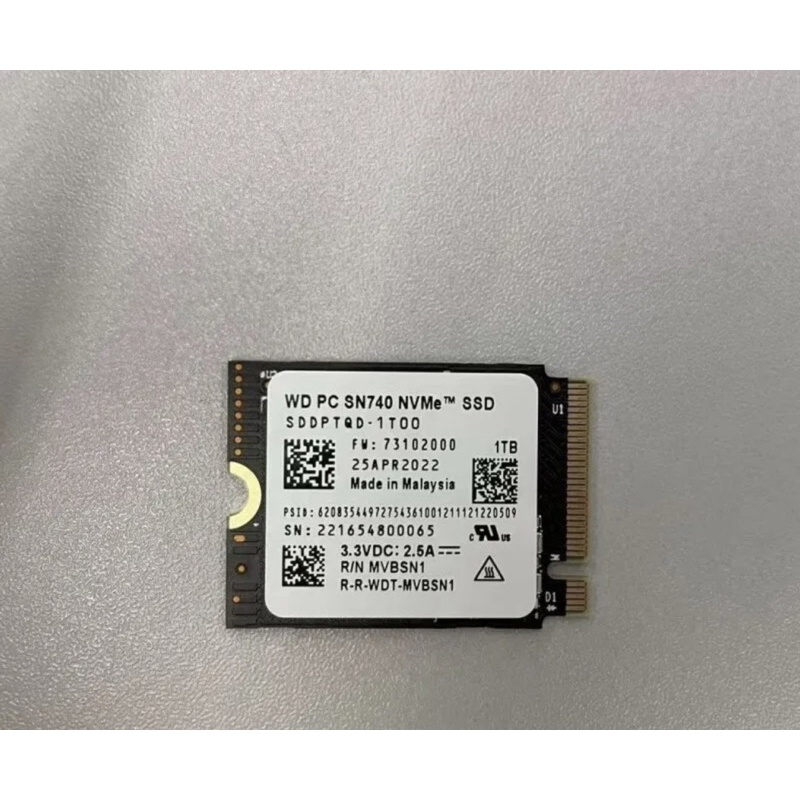 Amazon.com: SN740 m.2 2230 SSD 2TB NVMe PCIe for Steam Deck