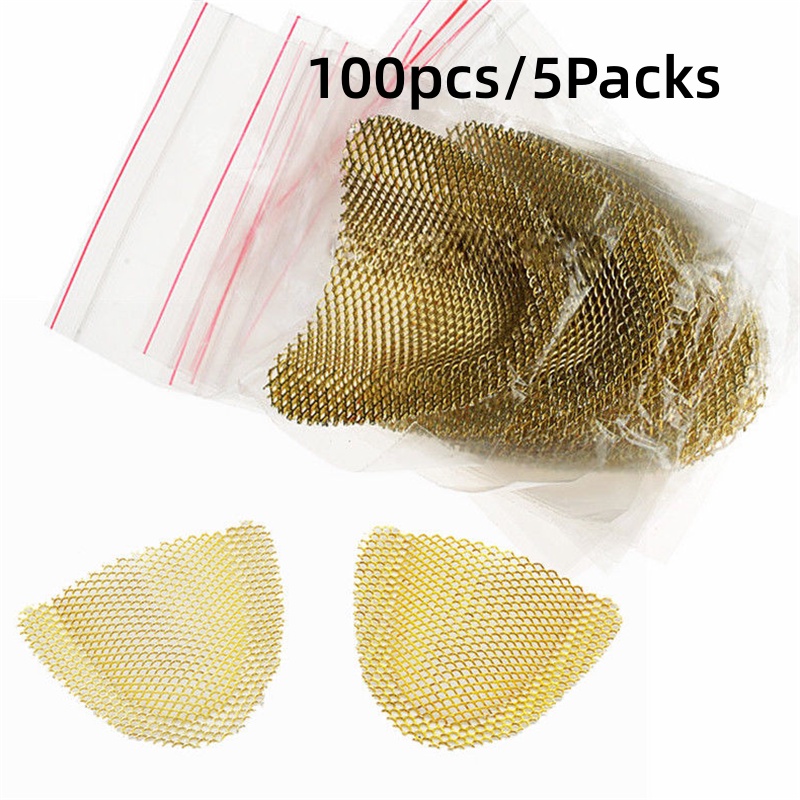 100Pcs/5Packs Dental Impression Metal Net Tray Used For Strengthen ...