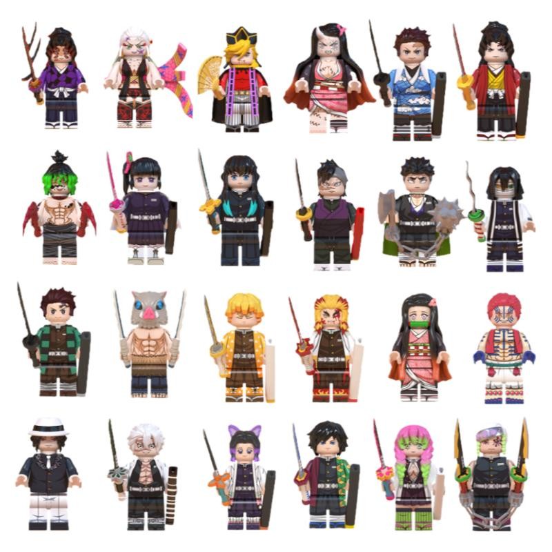 WM6138 WM6116 WM6137 DEMON SLAYER 鬼灭之刃 MINIFIGURE WM2171 Nezuko WM2172 ...