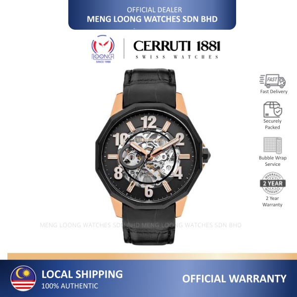 CERRUTI 1881 MOLVENO CTCIWGE2206304 MEN AUTOMATIC 100 ORIGINAL