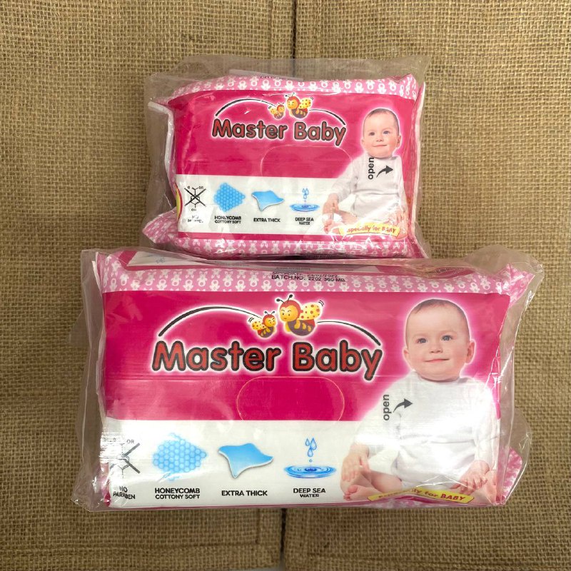 MASTER BABY WET TISSUES TISU BASAH 30'S 80'S 2X1 Shopee Malaysia