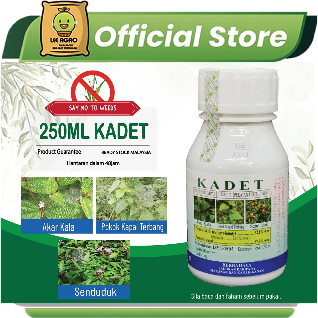 TRI-ESTER/PLANTEK (TRICLOPYR-BUTOTLY 32.1%)RACUN Pokok/ANAK KAYU/Rumput ...