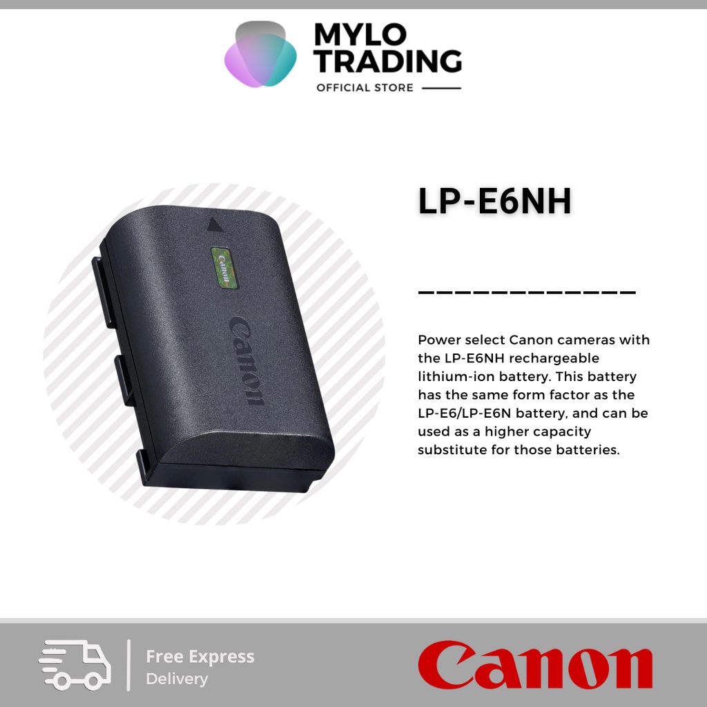 ( CANON MY 100% ORI ) Canon LP-E6NH Lithium-Ion Battery For EOS R5 And ...