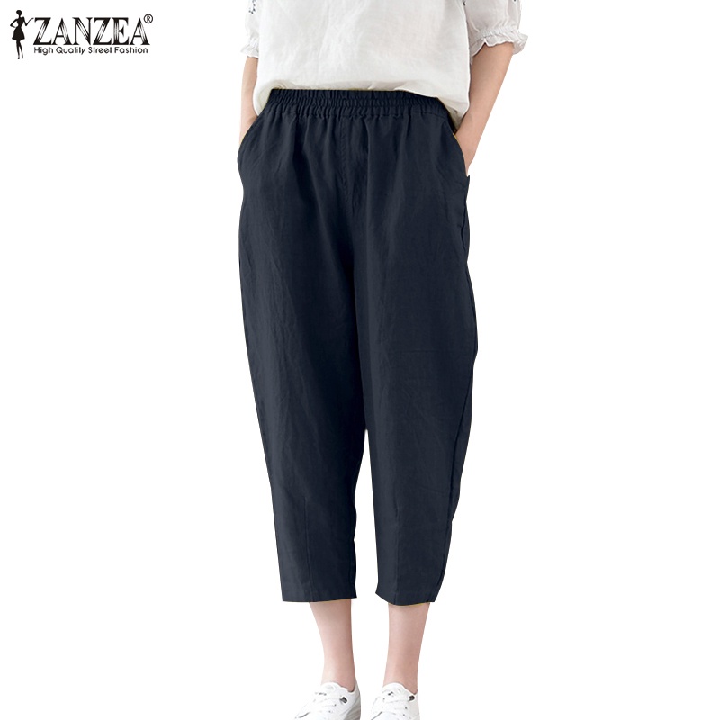 Zuoan Summer Korean Loose Sports Pants Casual Wide Leg Pants High Waist  Women's Straight Pants