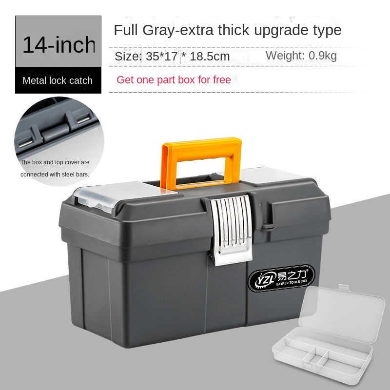 ThreeLayer Folding Toolbox Hardware Plastic MultiFunctional Portable